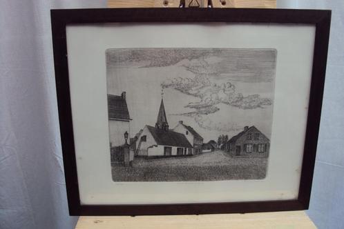 ets, Antiek en Kunst, Kunst | Etsen en Gravures, Ophalen