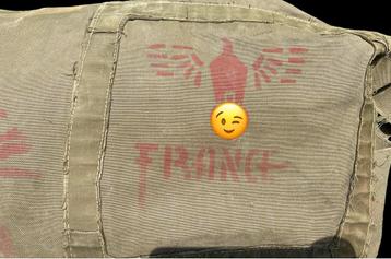 Original WWII U.S. Army Duffel Bag – Named beschikbaar voor biedingen