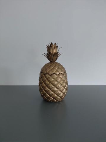 Seau à glace vintage en forme d'ananas de Mauro Manetti en é, Enlèvement ou Envoi
