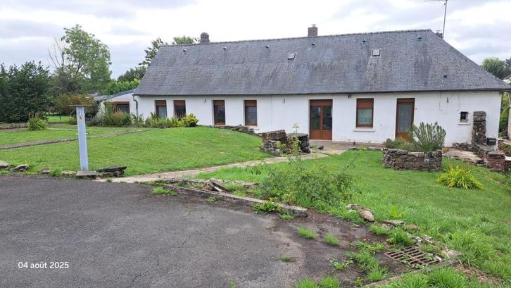 Maison style longère, Immo, Huizen en Appartementen te koop, Provincie Henegouwen, 1500 m² of meer, Vrijstaande woning, E