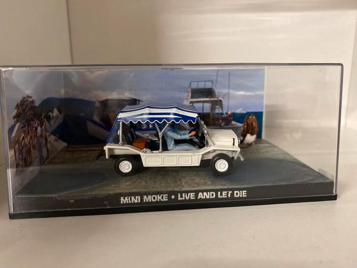 Mini Moke James Bond, Hobby en Vrije tijd, Modelauto's | 1:43, Auto, Universal Hobbies, Ophalen of Verzenden