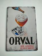 Reclamebord Orval 30x20cm, Verzamelen, Ophalen of Verzenden, Reclamebord