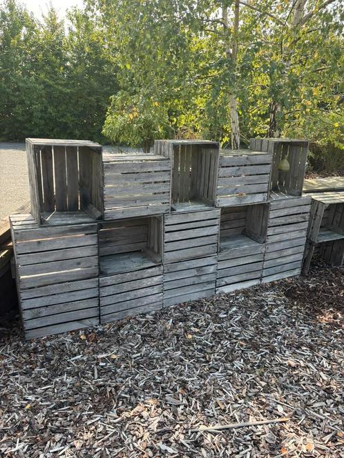 Terras + schors + omheining + verlichting, Tuin en Terras, Tuinhekken en Hekwerk, Ophalen