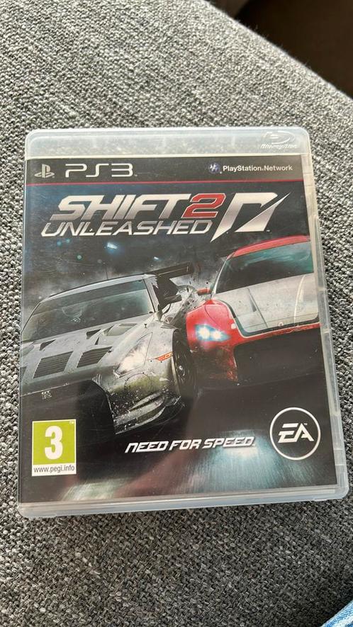 Need For Speed: Shift 2 Unleashed, Games en Spelcomputers, Games | Sony PlayStation 3, Zo goed als nieuw, Racen en Vliegen, Vanaf 3 jaar