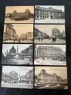 8 cartes postales Bruxelles, Collections, Cartes postales | Belgique, Envoi