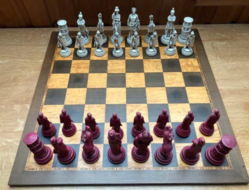 Vintage Italiaans schaakspel « SPQR », Hobby en Vrije tijd, Gezelschapsspellen | Bordspellen, Ophalen of Verzenden