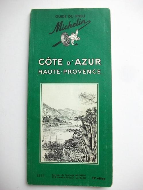 GUIDE DU PNEU MICHELIN COTE D'AZUR 1963, Livres, Guides touristiques, Michelin, Enlèvement ou Envoi