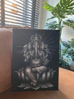 schilderij van Ganesha uit Bali, Antiek en Kunst, Kunst | Schilderijen | Klassiek, Ophalen of Verzenden