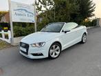 Audi A3 1.8tfsi Stronic/camera/gps/leder/topstaat/…, Auto's, 4 zetels, 4 cilinders, Cabriolet, Wit