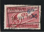 LOSSE  ZEGEL  BELGIE -  Spoorwegen met Opdruk, Postzegels en Munten, Postzegels | Thematische zegels, Overige thema's, Verzenden