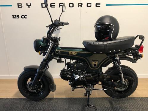 BLUROC - Heritage 125 - Black  JULI ACTIE, Fietsen en Brommers, Brommers | Overige merken, Nieuw, Ophalen