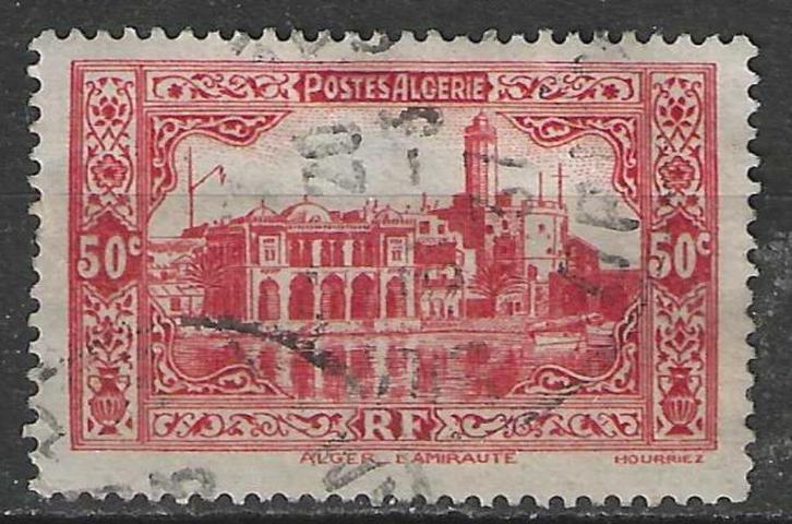 Algerije 1936/1937 - Yvert 112 - Admiraliteit Algiers (ST), Postzegels en Munten, Postzegels | Afrika, Gestempeld, Verzenden