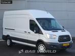 Ford Transit 170pk Automaat Euro6 L3H3 Dubbele Schuifdeur Ai, Auto's, Bestelwagens en Lichte vracht, Euro 6, Wit, Bedrijf, Diesel