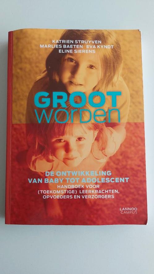 Groot worden, Livres, Psychologie, Neuf, Psychologie du développement, Enlèvement ou Envoi