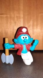 Smurf houthakker, Verzamelen, Overige Smurfen, Poppetje, Figuurtje of Knuffel, Zo goed als nieuw, Ophalen