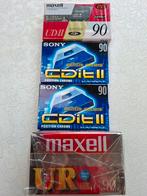 6 lege cassettebandjes 't stuk 10 euro of bieden, Cd's en Dvd's, Cassettebandjes, Ophalen of Verzenden