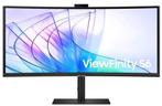 Monitor Samsung ViewFinity S6 34" met KVM en camera - Nieuw, Computers en Software, Monitoren, 3 tot 5 ms, DisplayPort, LED, Ophalen