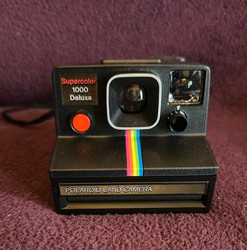 Polaroid land camera Supercolor 1000 Deluxe, vintage, Enlèvement, Utilisé, Polaroid, Polaroid