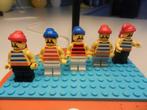 Lego Pirates - 5 piraten met bandana, Kinderen en Baby's, Speelgoed | Duplo en Lego, Ophalen of Verzenden, Gebruikt, Complete set