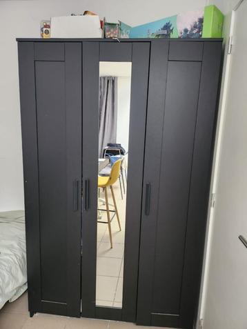kleerkast BRIMNES zwart Ikea beschikbaar voor biedingen