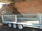 Machinelader/ plateauremorque te huur, Doe-het-zelf en Bouw, Ophalen of Verzenden