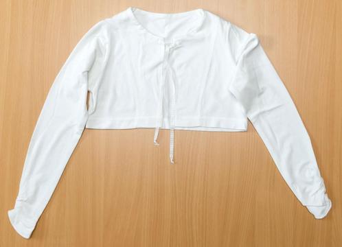 Ecru bolero Monny, maat 134 (nieuw), Kinderen en Baby's, Kinderkleding | Maat 134, Nieuw, Meisje, Trui of Vest, Ophalen of Verzenden