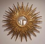 Magnifique miroir soleil XXL 81cm de 1970 numéroté.  Convexe, Ophalen, Zo goed als nieuw
