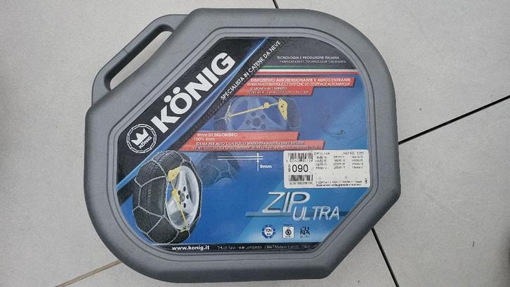 Sneeuwkettingen König, Auto diversen, Sneeuwkettingen, Gebruikt, Ophalen