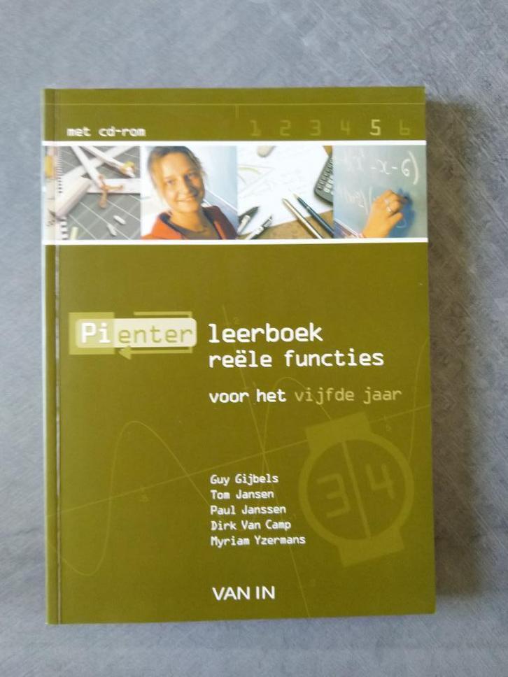 Wiskunde Pienter leerboek Analyse voor de 3de graad, Boeken, Studieboeken en Cursussen, Nieuw, Overige niveaus, Ophalen