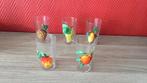 5 verres (dessins fruits), Enlèvement ou Envoi, Comme neuf