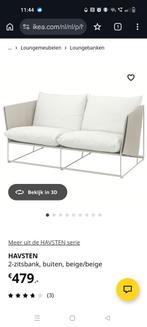 Ikea lounge metaal + waterdichte stof, Tuin en Terras, Ophalen, Metaal