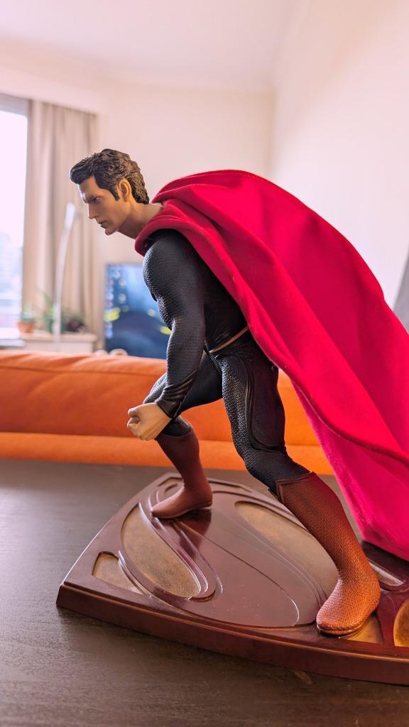 Superman Man Of Steel ARTFX KOTOBUKIYA-figuur, Verzamelen, Beelden en Beeldjes, Gebruikt, Fantasy, Ophalen of Verzenden