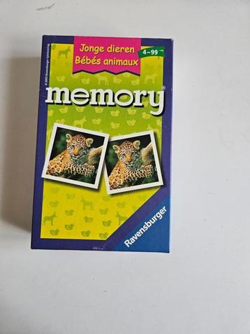 Memory jonge dieren