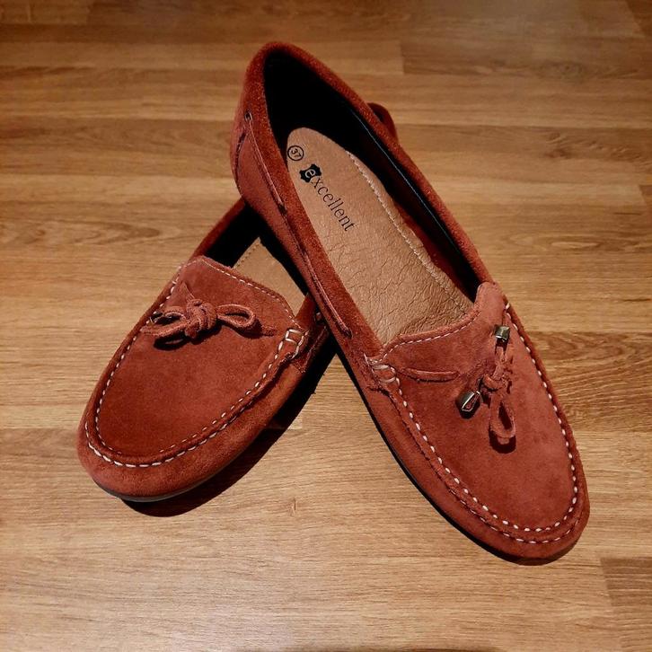 Nieuwe lederen moccasins maat 37, Kleding | Dames, Schoenen, Nieuw, Ophalen