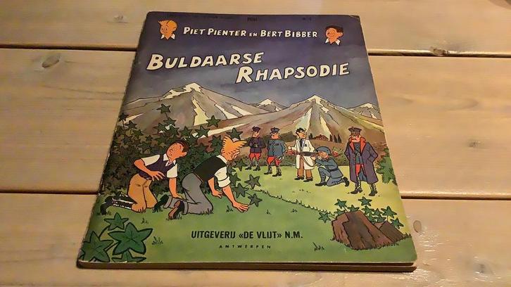 Piet Pienter 9 - Buldaarse Rhapsodie - 1ste druk 1958, Boeken, Stripverhalen, Ophalen of Verzenden