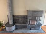 Tulikivi speksteenkachel, Enlèvement, Utilisé, Bois, Autoportant