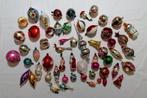 Lot oude kerstballen, vintage kerstversiering, kerstgerief, Diversen, Ophalen, Gebruikt