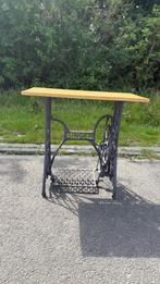 Buitentafel of binnentafel met singer, Ophalen, Gebruikt, Rechthoekig, Hout
