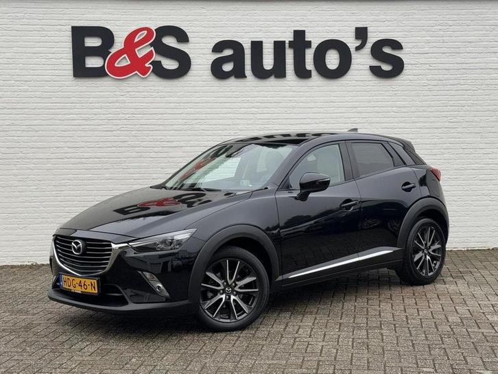Mazda CX-3 2.0 SkyActiv-G 150 GT-M 4WD Automaat Led Camera C, Auto's, Mazda, Bedrijf, CX-3, 4x4, ABS, Adaptieve lichten, Adaptive Cruise Control