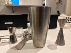 RVS cocktailset / shaker set, Huis en Inrichting, Keuken | Keukenelementen, Ophalen, Zo goed als nieuw