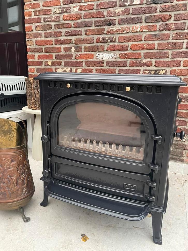 Saey 92 Geëmailleerde kachel, Huis en Inrichting, Kachels, Zo goed als nieuw, Vrijstaand, Allesbrander, Ophalen of Verzenden