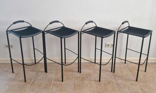 Vier design krukken Zeus SGABELLO Alto Maurizio Peregalli., Huis en Inrichting, Barkrukken, Zo goed als nieuw, 60 tot 90 cm, Metaal