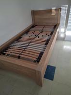 1 persoons bed, Ophalen, Zo goed als nieuw, Hout