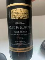 Château Arnaud De Jacquemaud Saint-Émilion 1979, Comme neuf, Enlèvement