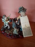 Posture ancienne " Le forgeron " avec certificat, Collections, Statues & Figurines, Enlèvement, Utilisé