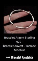 Armband van 925 sterling zilver - Moebius Twist, Handtassen en Accessoires, Armbanden, Ophalen of Verzenden, Zo goed als nieuw