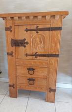 BARKAST IN MASSIEF EIK, Huis en Inrichting, Ophalen, Gebruikt