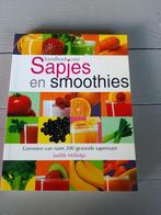 Boek sapjes en smoothies, Livres, Livres de cuisine, Comme neuf, Cuisine saine, Judith millidge, Autres types