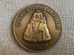 Bronzen medaille OLV Berendrecht (diameter: ruim 5 cm), Bronze, Enlèvement ou Envoi