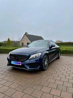 Mercedes-Benz C 220, Auto's, Automaat, Achterwielaandrijving, Blauw, Leder